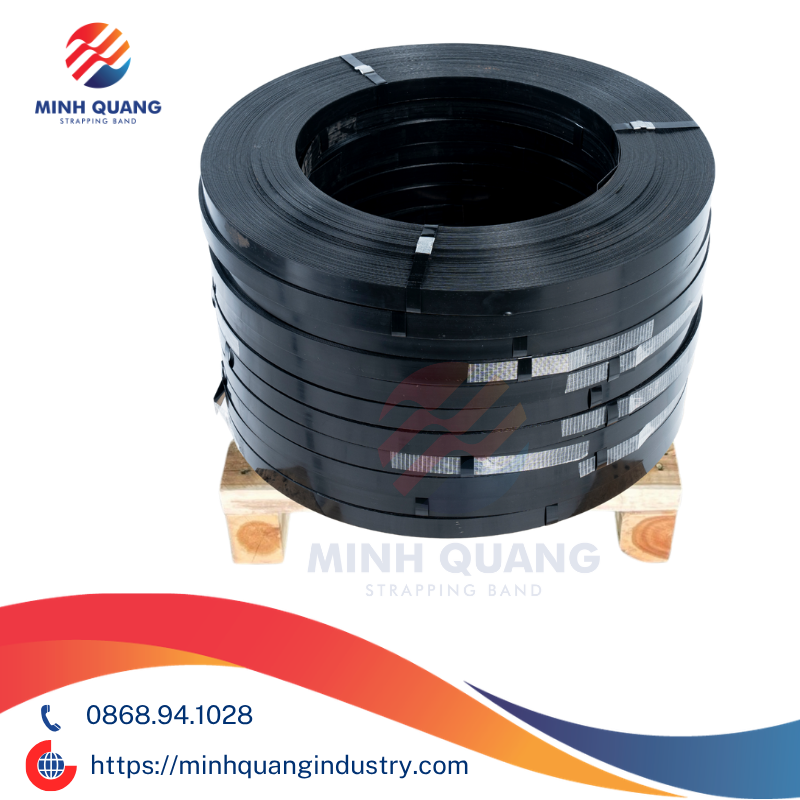 DÂY ĐAI THÉP SƠN TĨNH ĐIỆN-BLACK